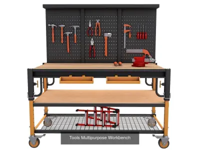 Multipurpose Workbench Collection 3D Model Pack