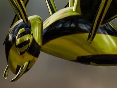 Abelha Robotica 3D model