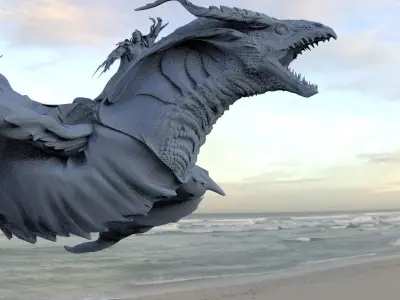 Dragon Rider  3D model