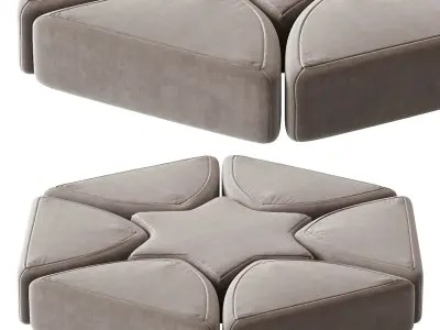 Star Sofa 3D model