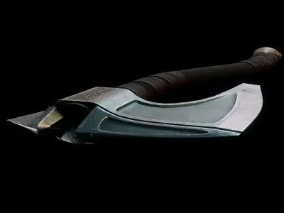Viking Axe Low-poly 3D model shop