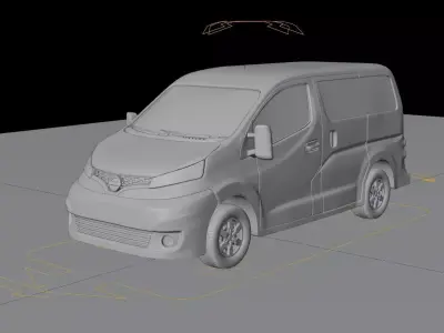 Nissan NV 200 3D model