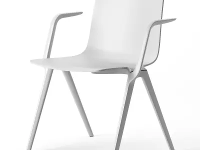 A-Chair By Brunner 3D model