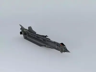 Hercules Military Heavy transport CH800  3D model