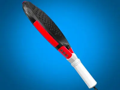 Padel Metalbone Racket 3D model