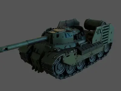 Military Tank 3D model from CGTrader