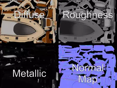 Luxury Yacht model pack Low-poly 3D model