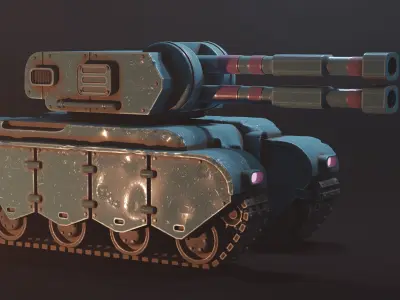Frost Tank Free 3D model