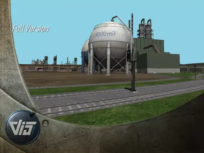 Big industrial scene - full version 3D model