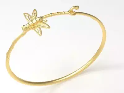 Dragonfly Bracelet  3D print model
