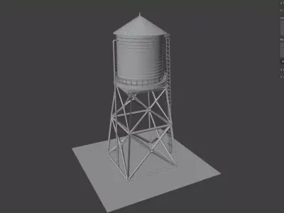 Water Tower  3D model