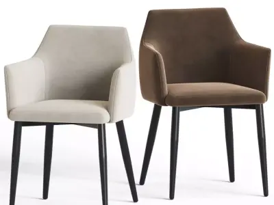 Arizona Dining Chair Stulych 3D model