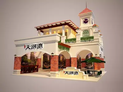 Exhibition - Area - 8X8-3DMAX2009-011 3D model