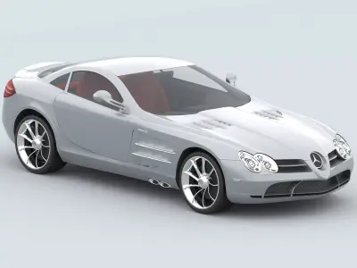 Mercedes-Benz SLR McLaren 3D model