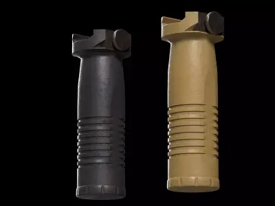 BT Unigrip Fixed With Storage Compartment  Low-poly 3D model