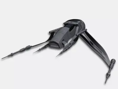 Spaceship one 3D model