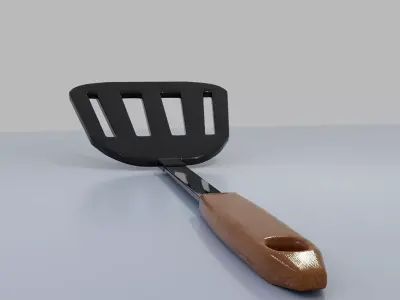 Kitchen Spatula 3D model