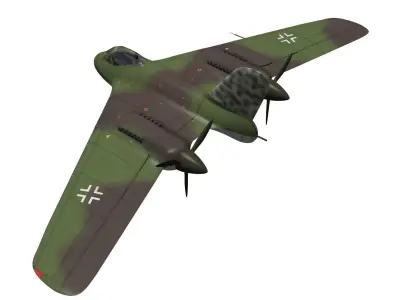 Messerschmitt Me329 3D model