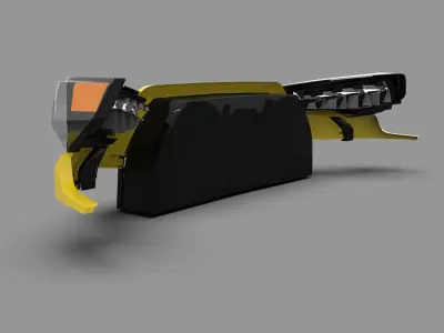 Aftermarket Headlights for Toyota 4Runner 3D model