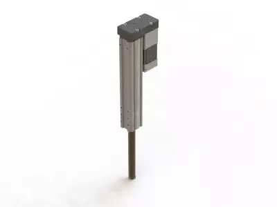 Cilindro Eletrico SMC LEY40B 200B Electric Cylinder 3D model