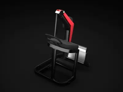 Rear Kick 3D model