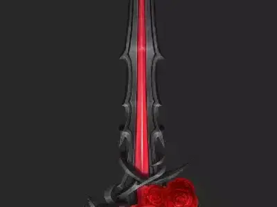 Pack With 30 Fantasy Swords - Part 10 Low-poly 3D model