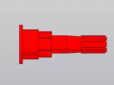 Iveco Truck Door Lock Mechanism - 3D Printable Part 3D model by roziboyevroziboy0