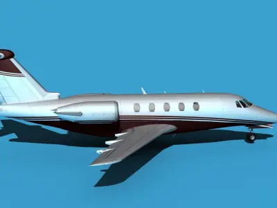 Cessna Citation 650 III V03 3D model
