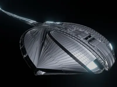 Sci-fi creature 22s01 3D model