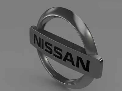 Nissan Logo 3D model