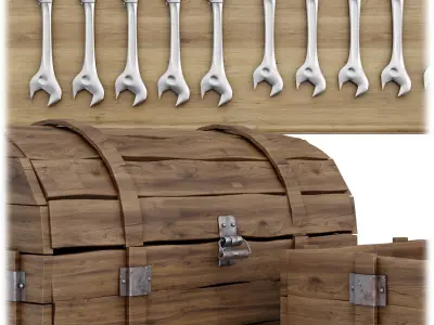 Carpentry Tools 3D model