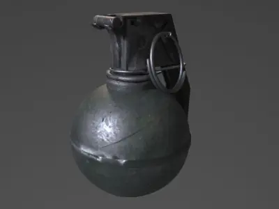m69 grenade Low-poly 3D model