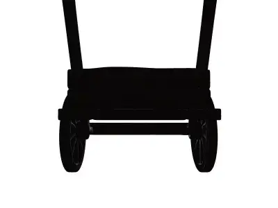 Wooden Cart 3D Printable Model 3D print model purchase