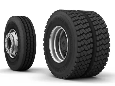 Wheels Continental HDC1 3D model