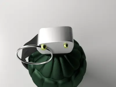 Hand Grenade 3D model buy
