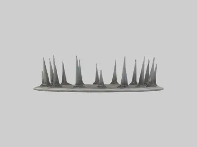 Dungeonfloorspikes 1 Low-poly 3D model