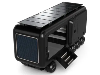 Mobile Laboratory 3D model purchase