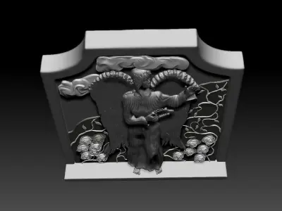 Angel Stella 3D model