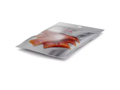 Dried fish and seafood Dried Salmon Jerky Low-poly 3D model