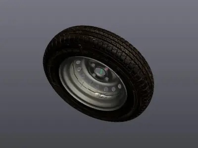 Full Size Tire  3D model
