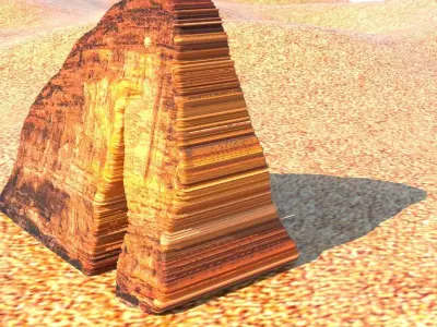 Elephant Rock 3D model