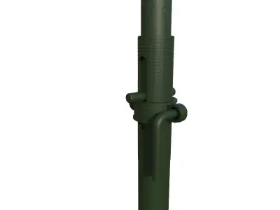 Akcrow -  steel props - jack posts - shore props - post shores Low-poly 3D model