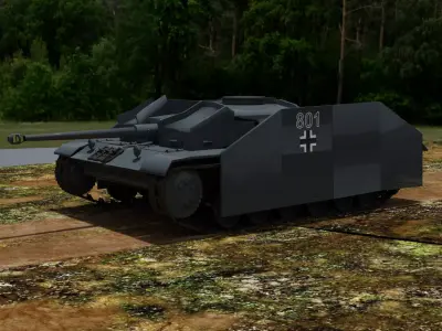Sturmgeschutz III 3D model