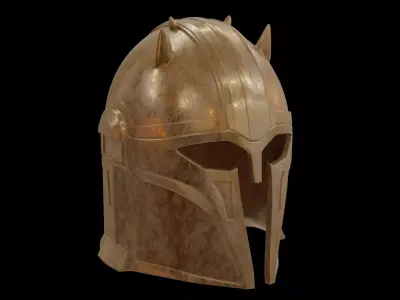 Mandalorian Armorer helmet 3D print model