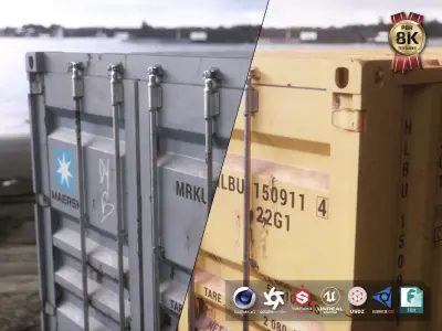 Shipping Containers Kitbash Pack