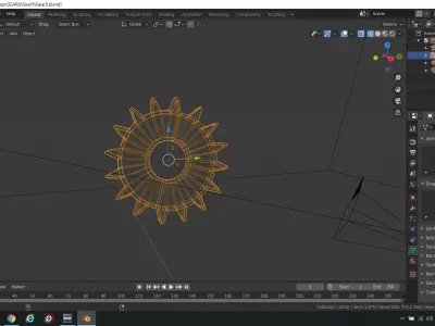 gear part 3D model buy