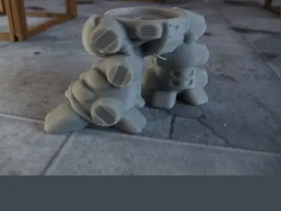 CHIBI-TECH SD - ARMADILLO CHASSIS        3D print model