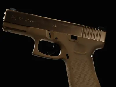 Glock 19x - Game Ready 3D Model  3D model