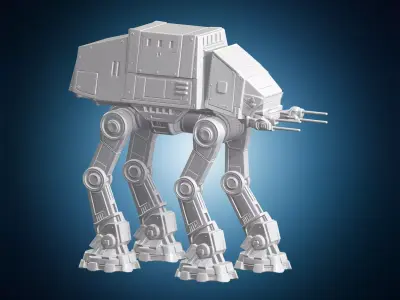 AT-AT Walker 3D Print Model 3D print model