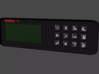 Cummins RoadRelay4 Monitor  3D model